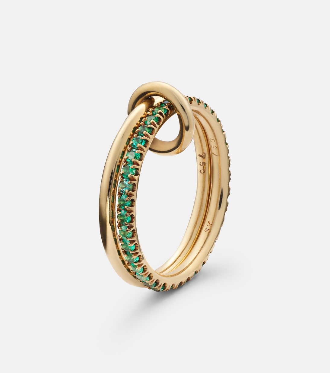 Bague Marigold en or 18 ct et émeraudes | Spinelli Kilcollin