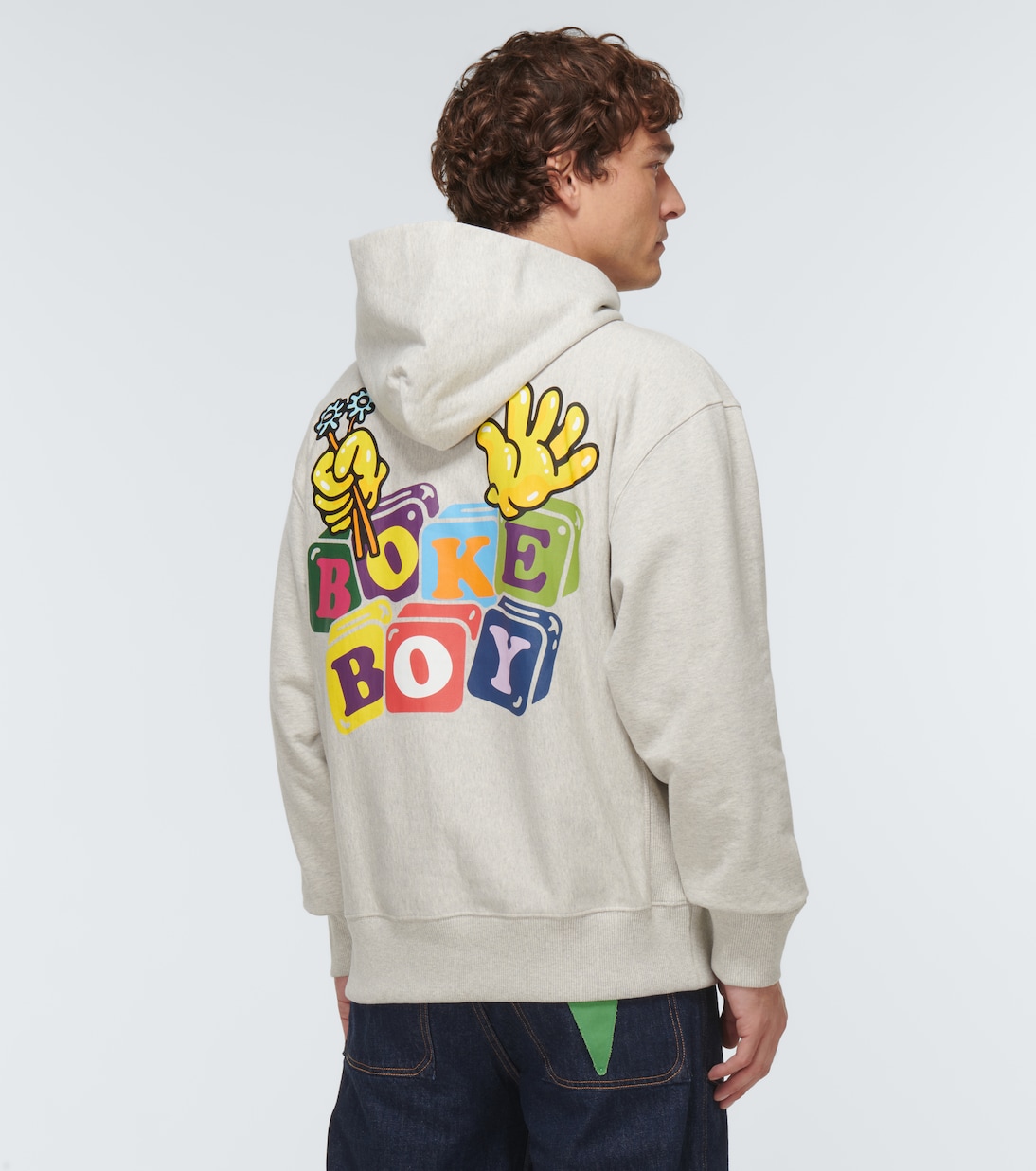 Felpa in jersey di cotone con cappuccio | Kenzo