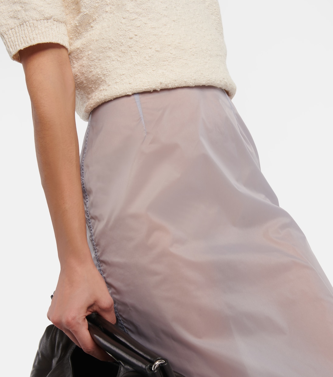 Gonna midi semitrasparente | Maison Margiela