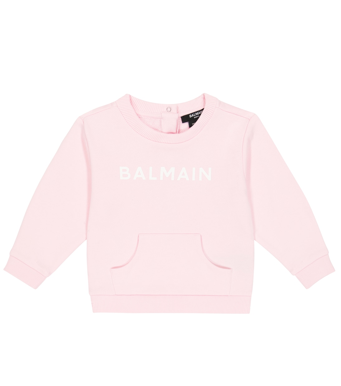 Bebé - sudadera de algodón con logo | Balmain Kids