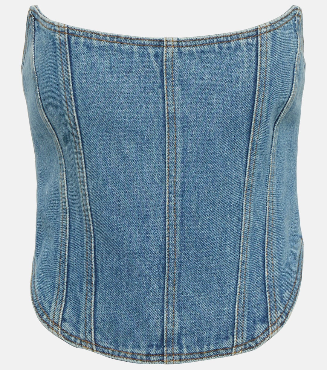 Denim bustier | Magda Butrym
