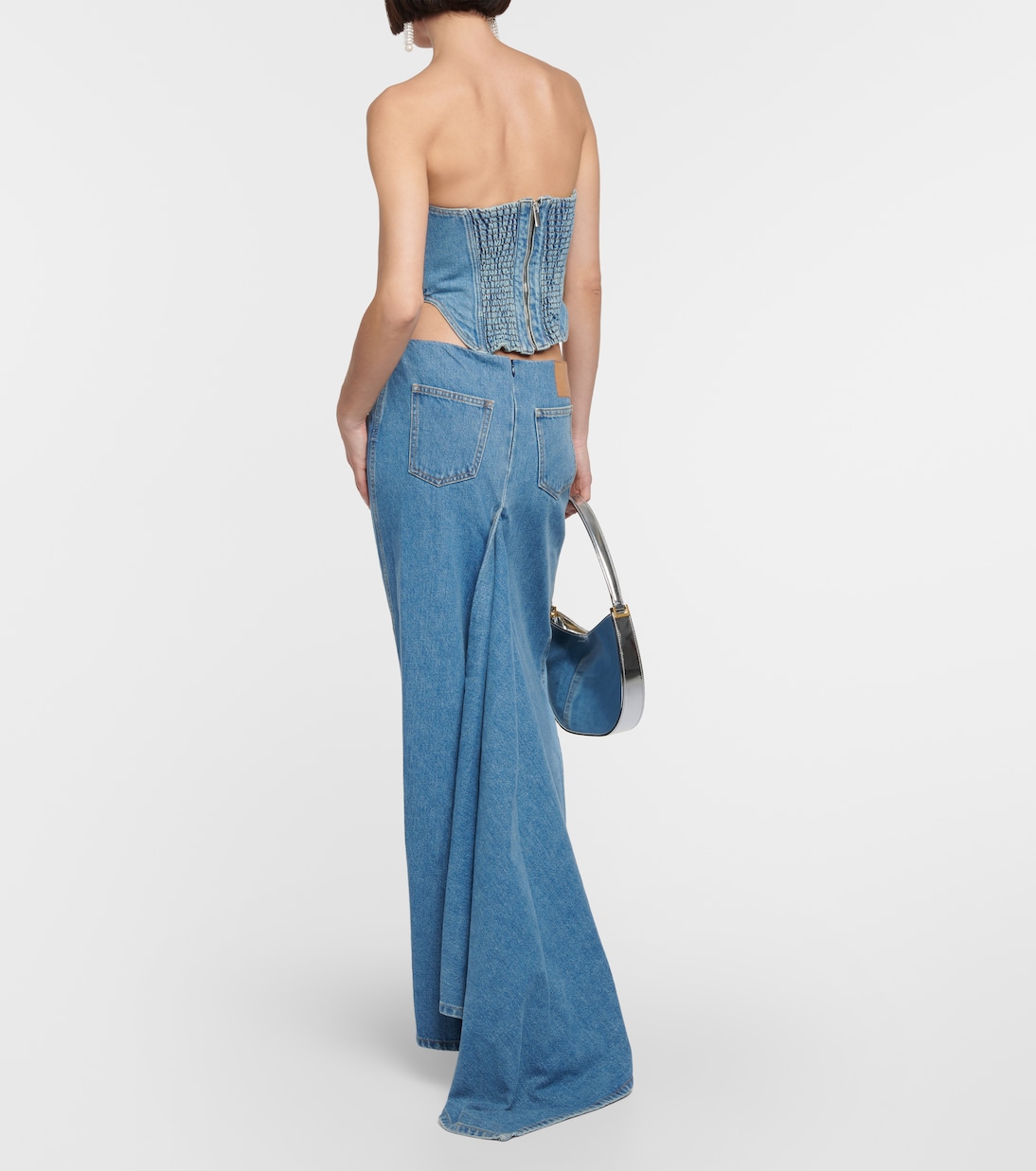 Denim bustier | Magda Butrym