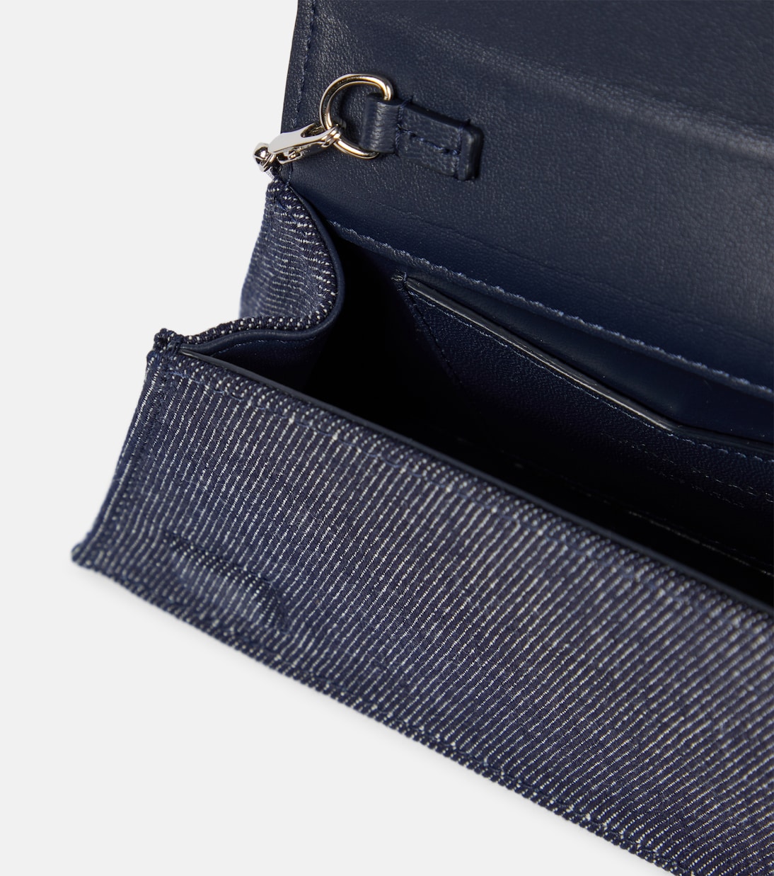 Pochette Superamini Yigit en jean | Amina Muaddi