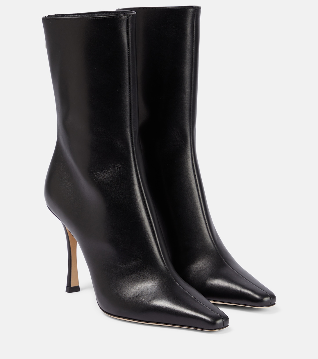Ankle Boots Agathe 100 aus Leder | Jimmy Choo
