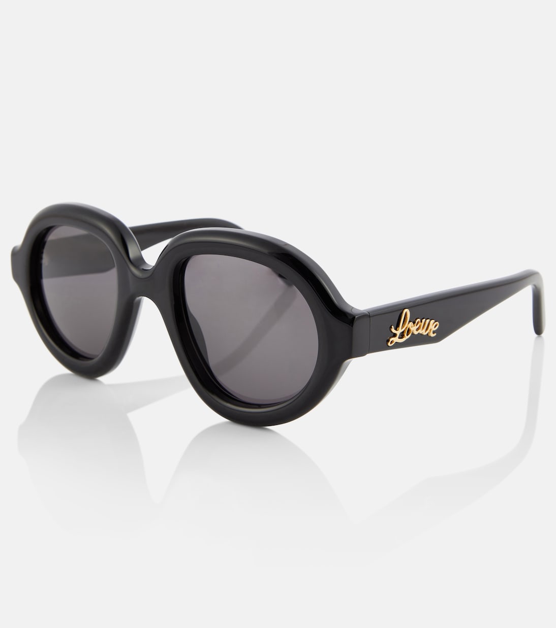 Occhiali da sole LOEWE in acetato con montatura tonda, stile giovane e trendy