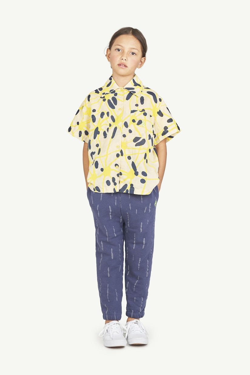 Camisa Kangaroo de lino y algodón | The Animals Observatory
