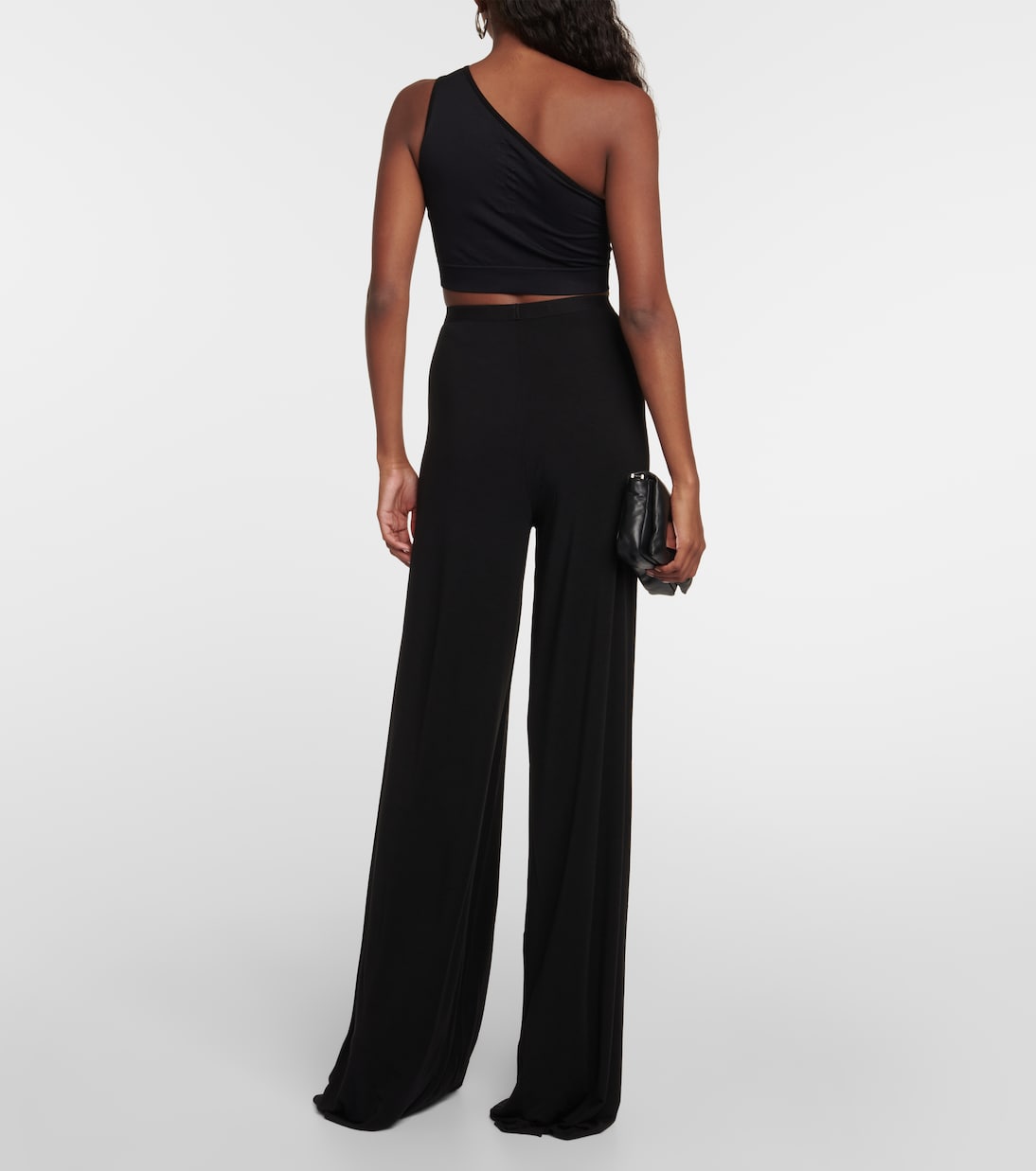 Athena one-shoulder cropped top | Rick Owens