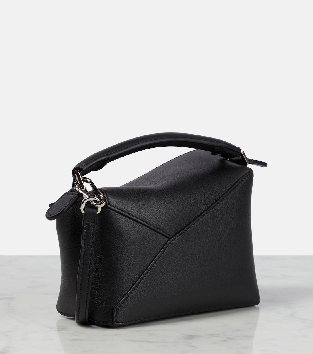 Borsa a spalla Puzzle Edge Mini in pelle | Loewe