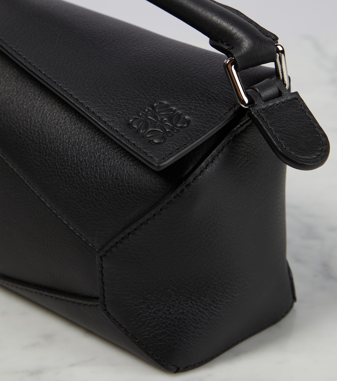 Borsa a spalla Puzzle Edge Mini in pelle | Loewe