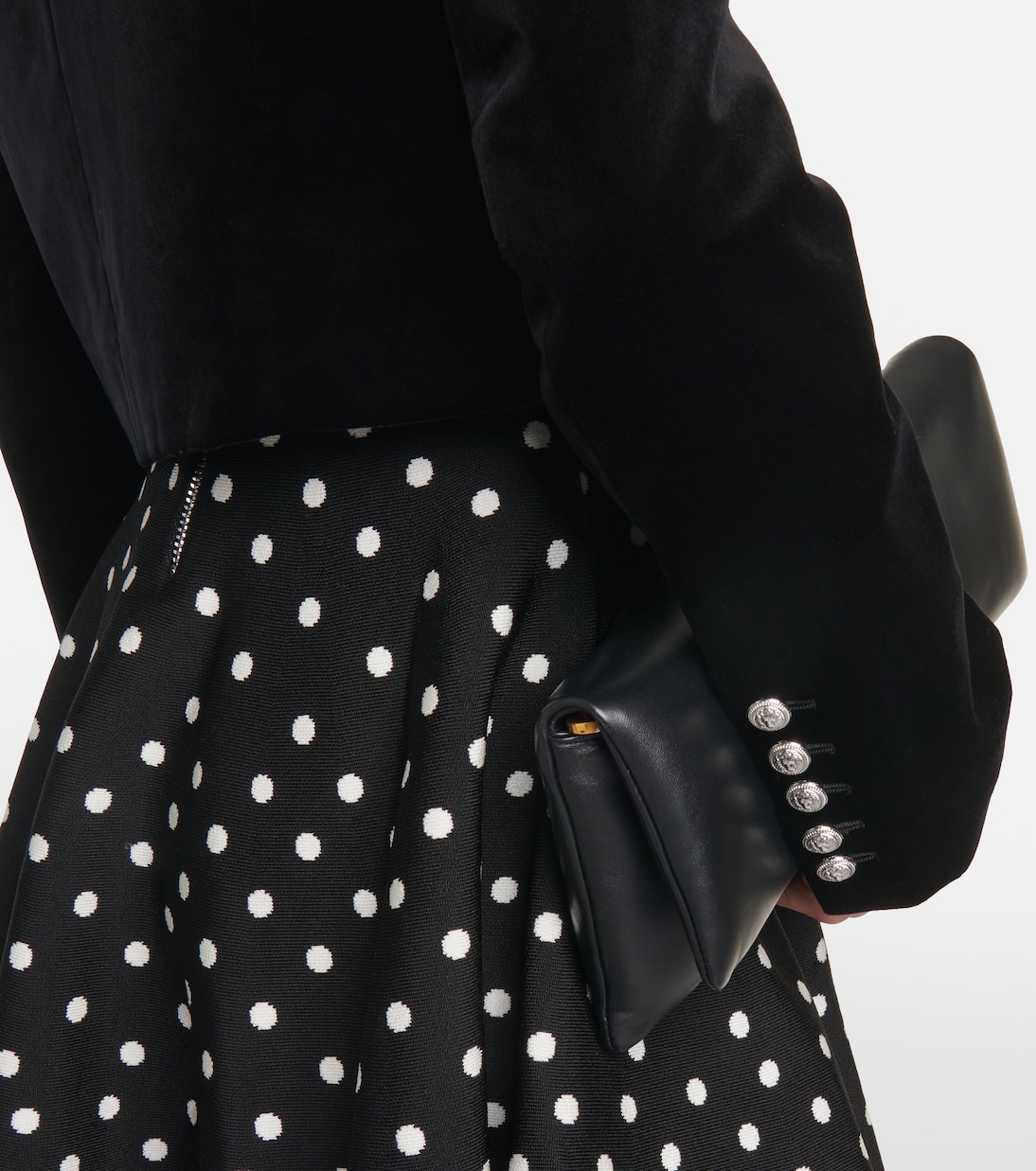 Verzierter Blazer aus Samt | Balmain