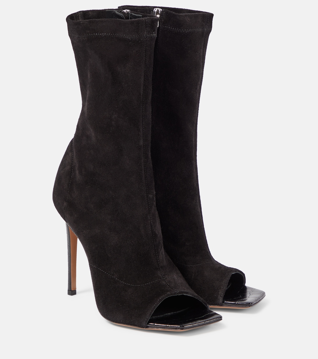 Amanda suede ankle boots | Paris Texas