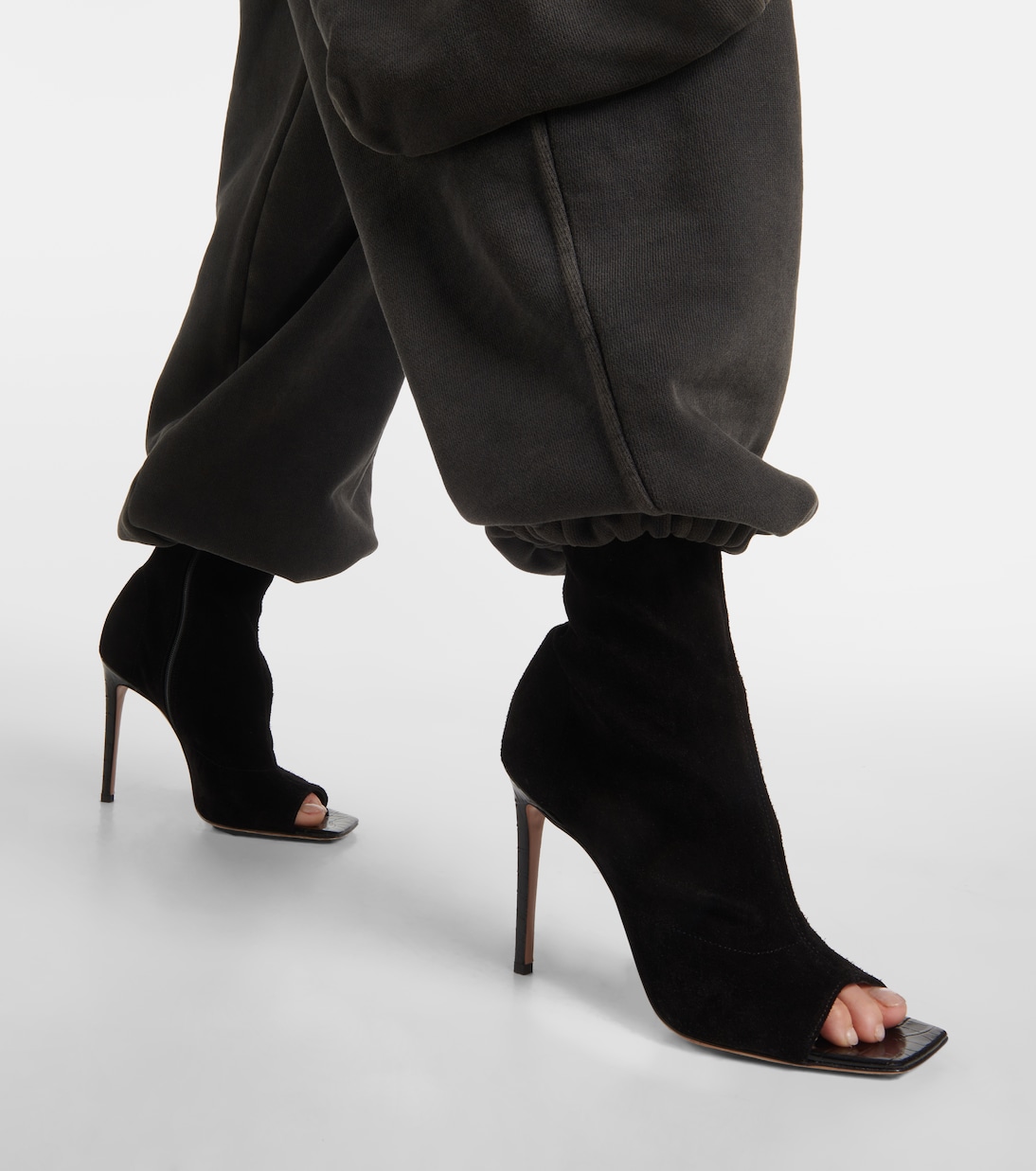 Amanda suede ankle boots | Paris Texas