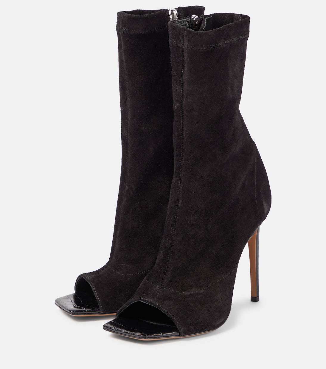 Amanda suede ankle boots | Paris Texas
