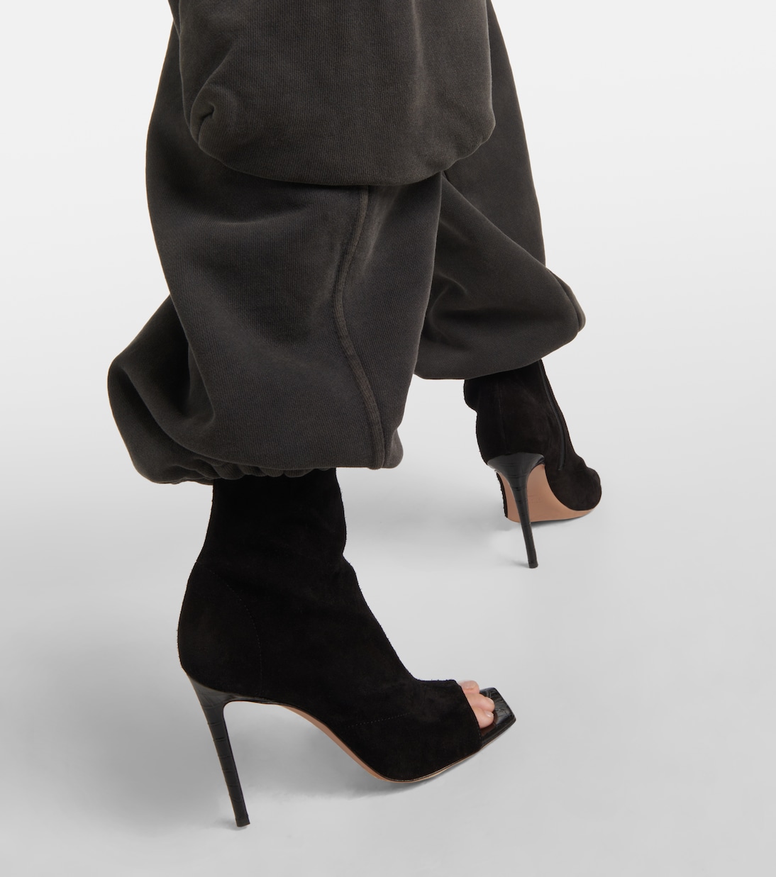 Amanda suede ankle boots | Paris Texas