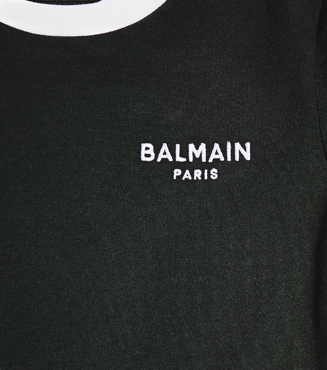 T-Shirt aus Baumwoll-Jersey | Balmain Kids