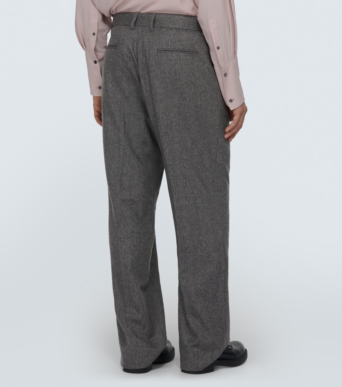 Wool and mohair straight pants | Winnie New York