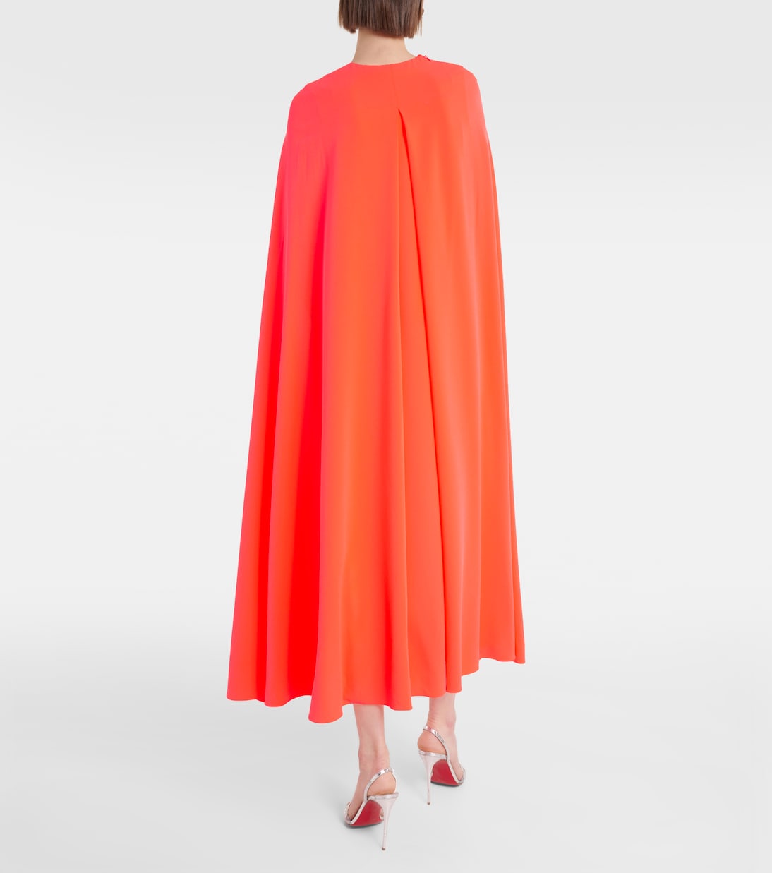 Abito midi Twiggy con mantella | Roksanda