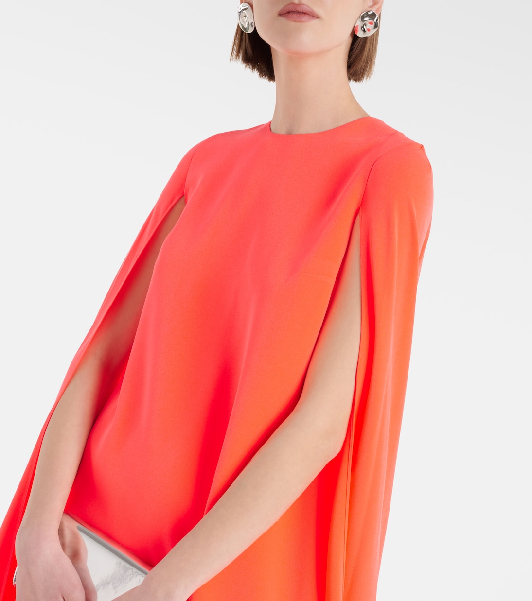 Abito midi Twiggy con mantella | Roksanda
