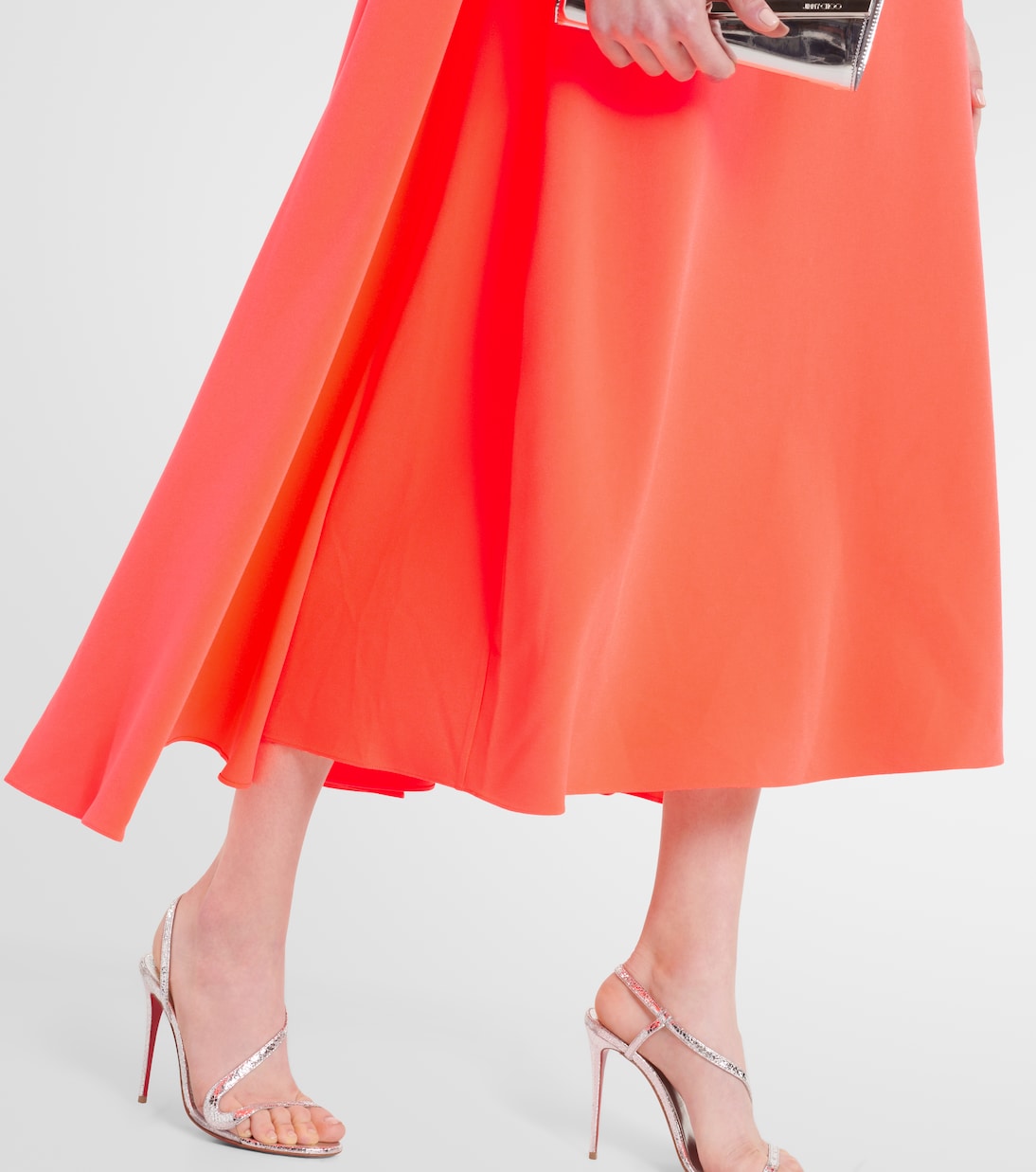 Abito midi Twiggy con mantella | Roksanda