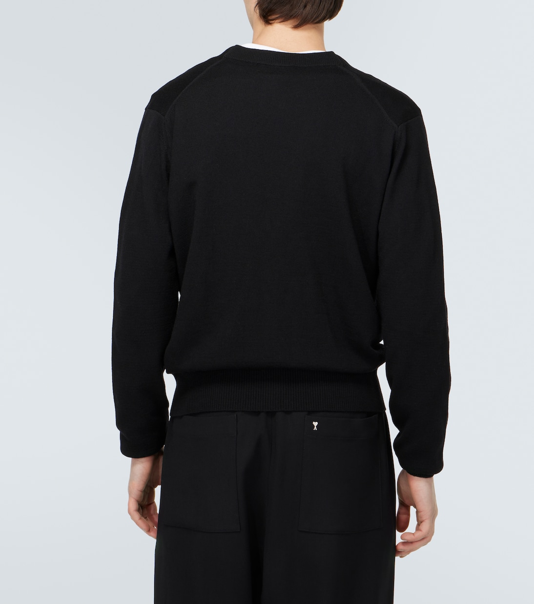Cardigan Ami De Cœur en laine | Ami Paris