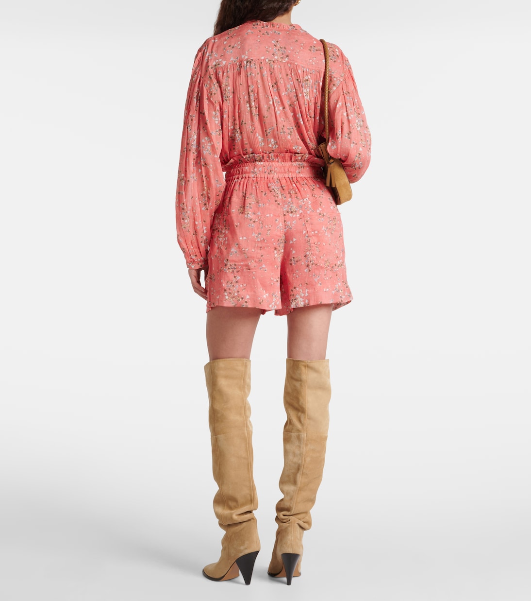 Shorts Ceyane in cotone e seta | Isabel Marant