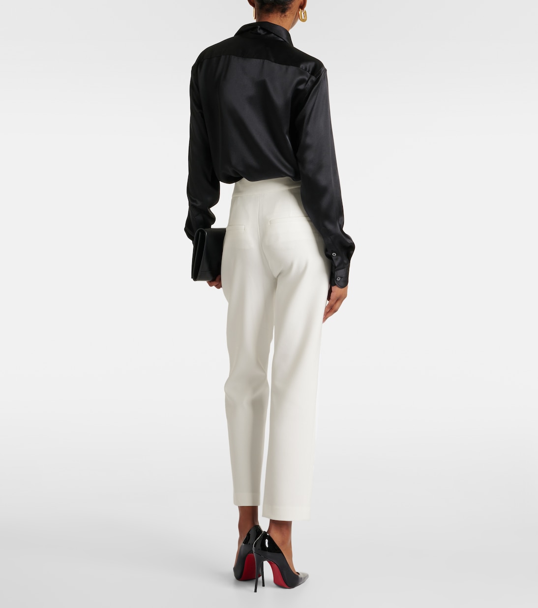 Pantalones Modernos Recortados Renzo de Veronica Beard para Jóvenes