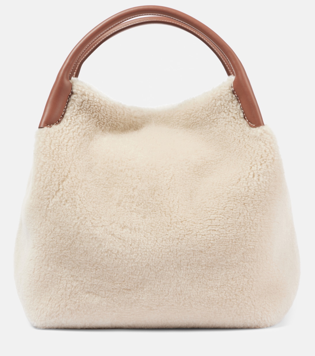 Sac seau Bale Large en cachemire et soie | Loro Piana