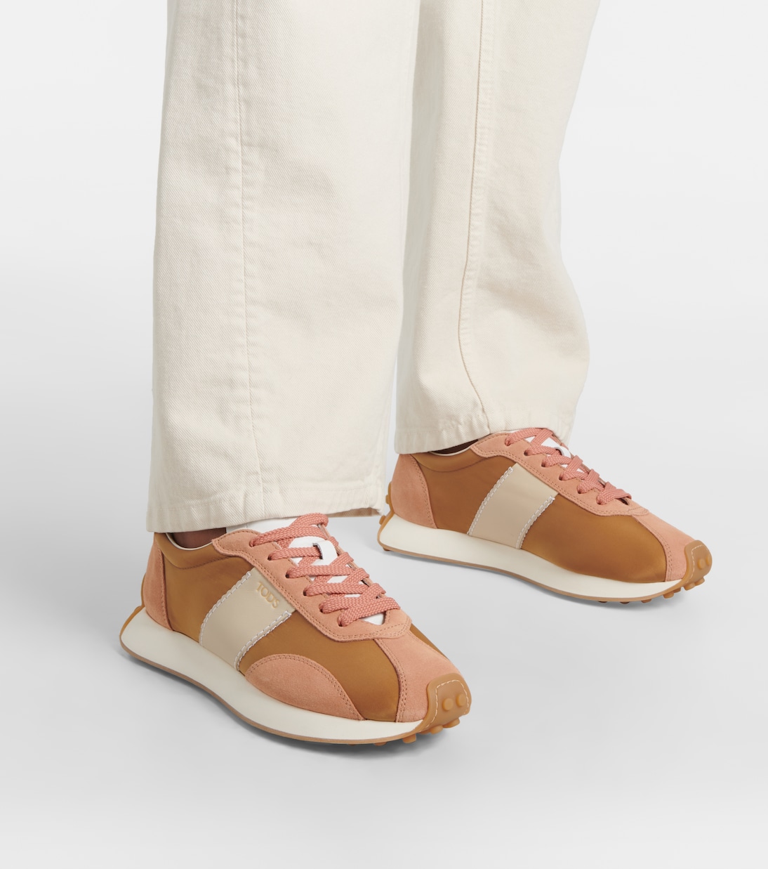 Sneakers T Vintage mit Veloursleder | Tod's