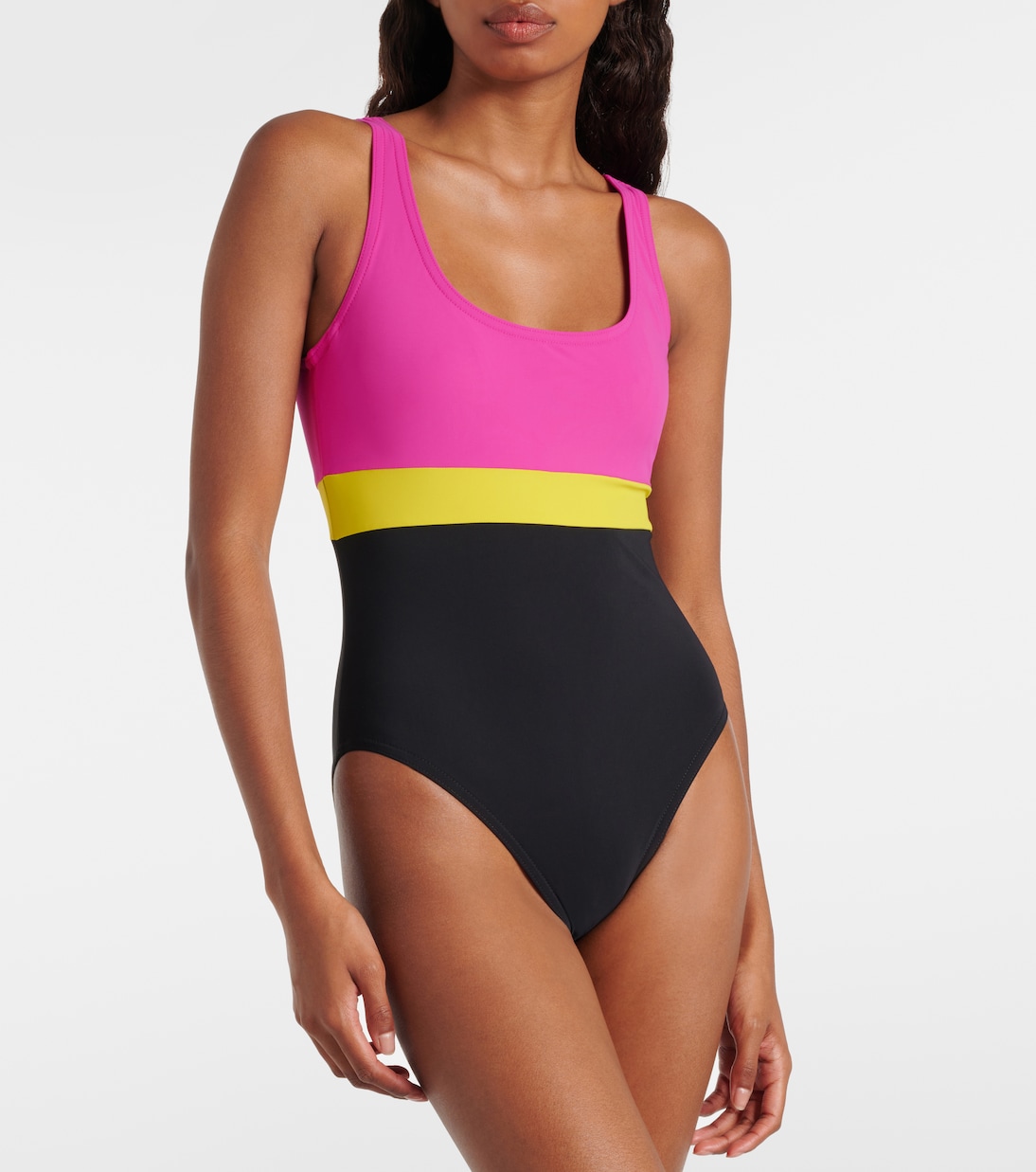 Colorblocked swimsuit | Karla Colletto