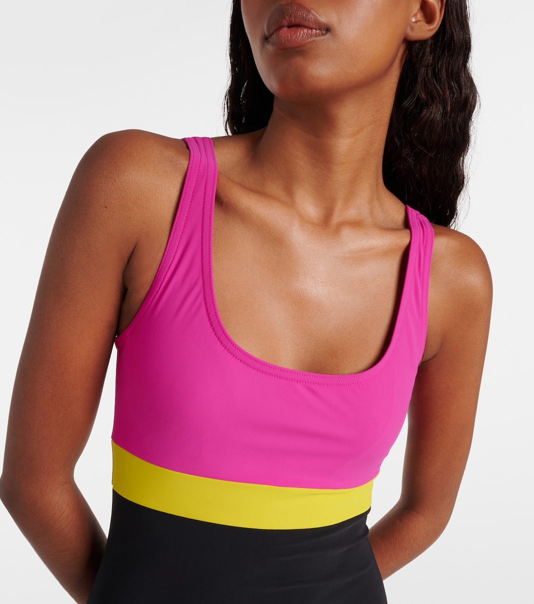 Colorblocked swimsuit | Karla Colletto