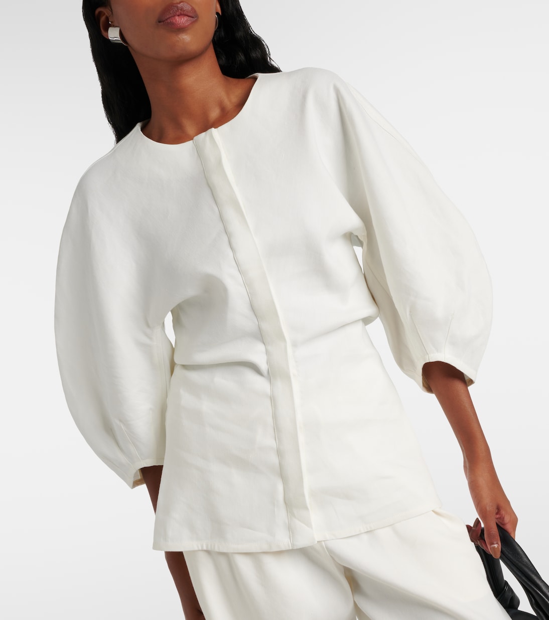 Top in misto lino | Proenza Schouler