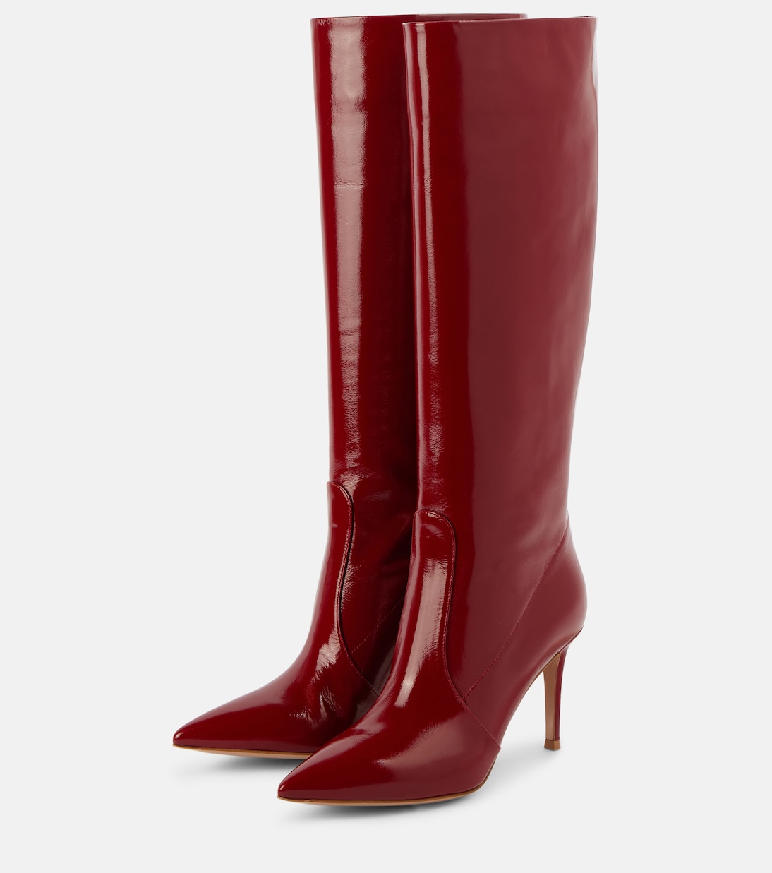 Botas altas Hansen 85 de charol | Gianvito Rossi
