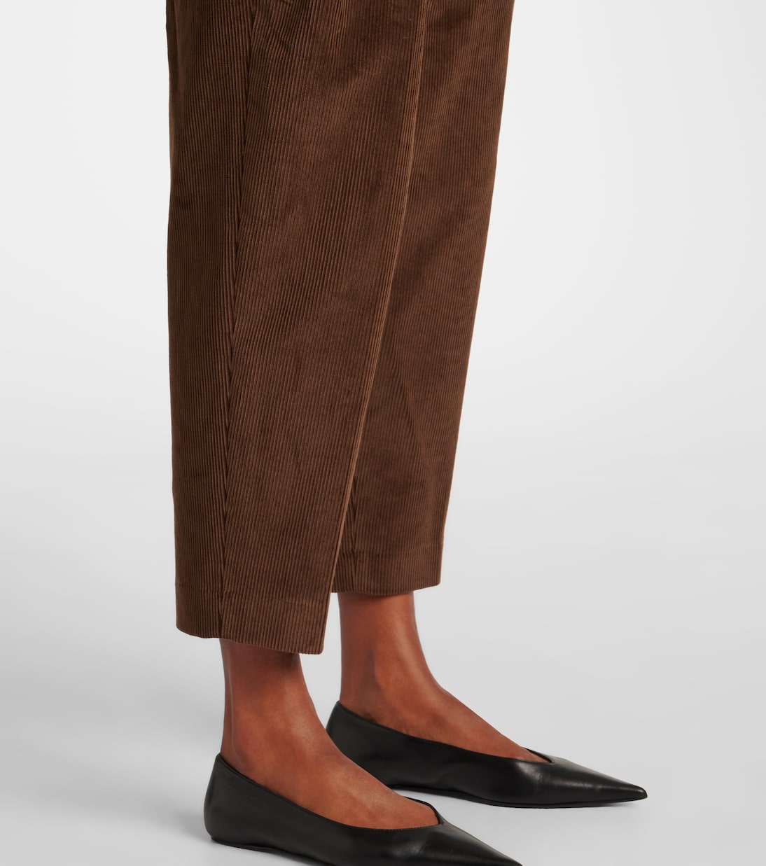 Pantalon tapered Emmett en velours côtelé de coton | Altuzarra