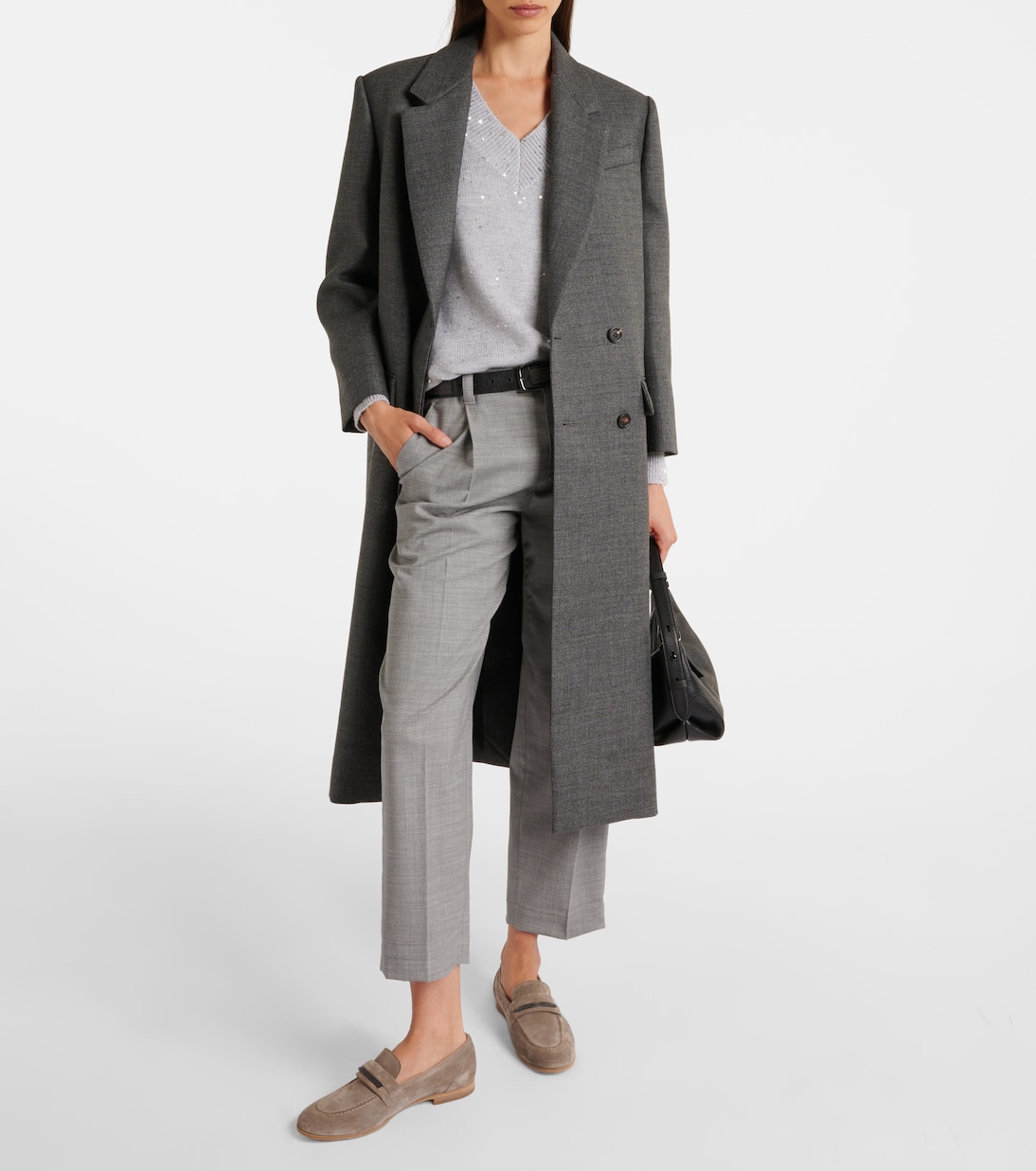 Gerade Hose aus Wolle | Brunello Cucinelli