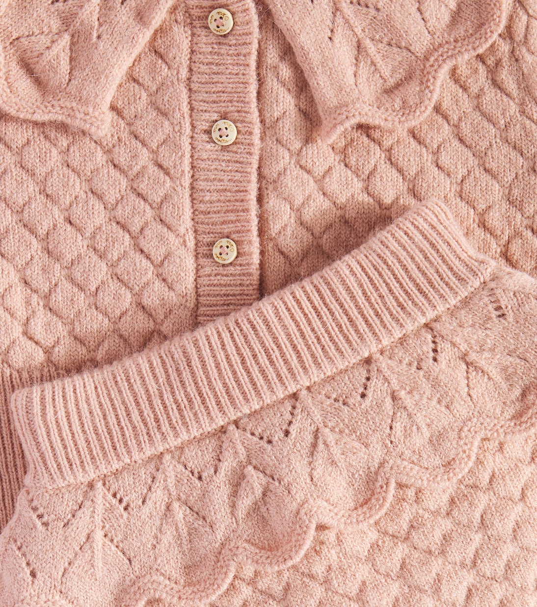 Bébé – Set cardigan et short Francesca | C'era Una Volta