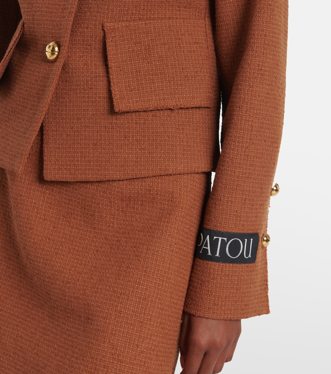 Giacca Iconic in misto lana e cotone | Patou