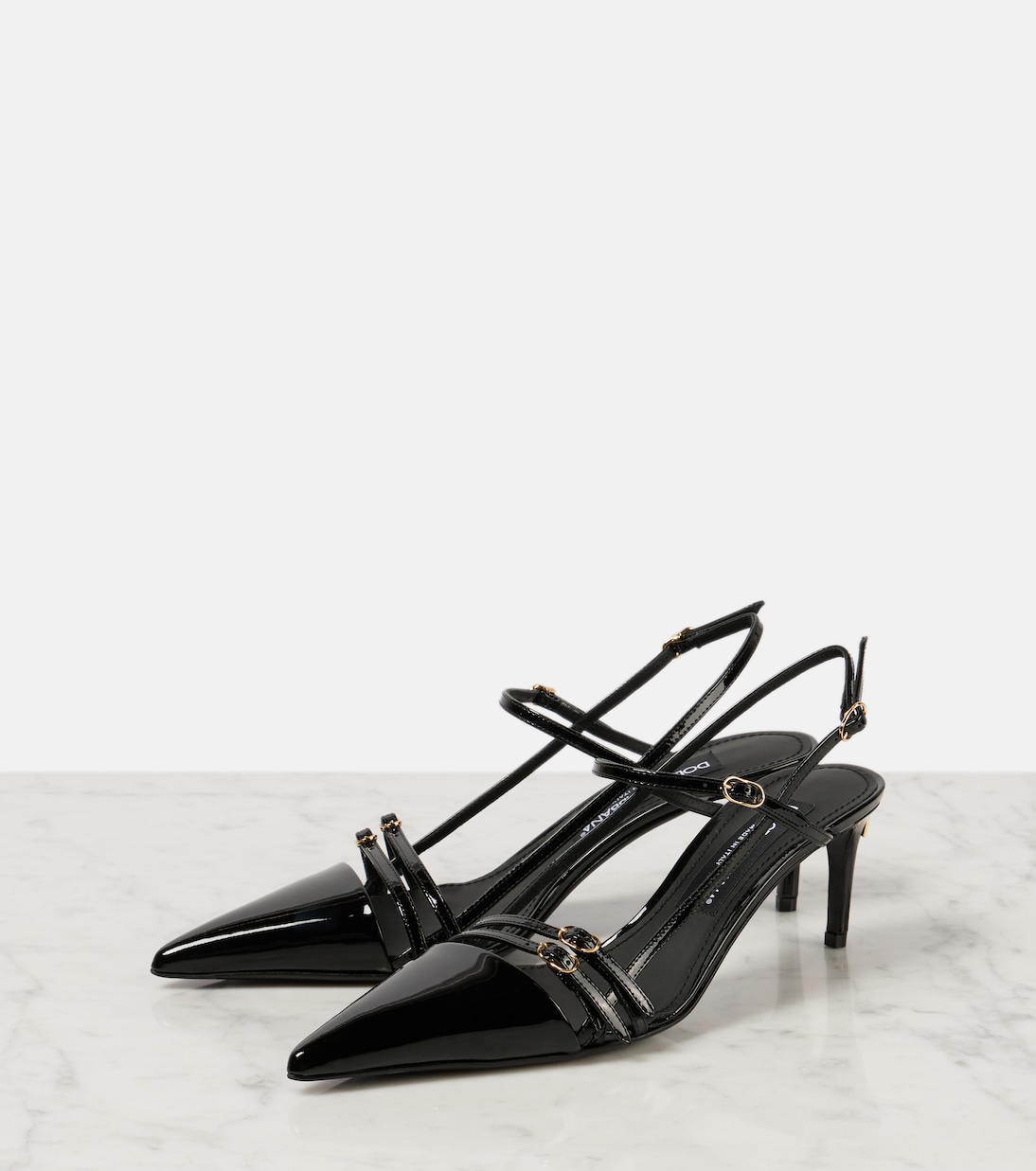Escarpins DG en cuir verni | Dolce&Gabbana