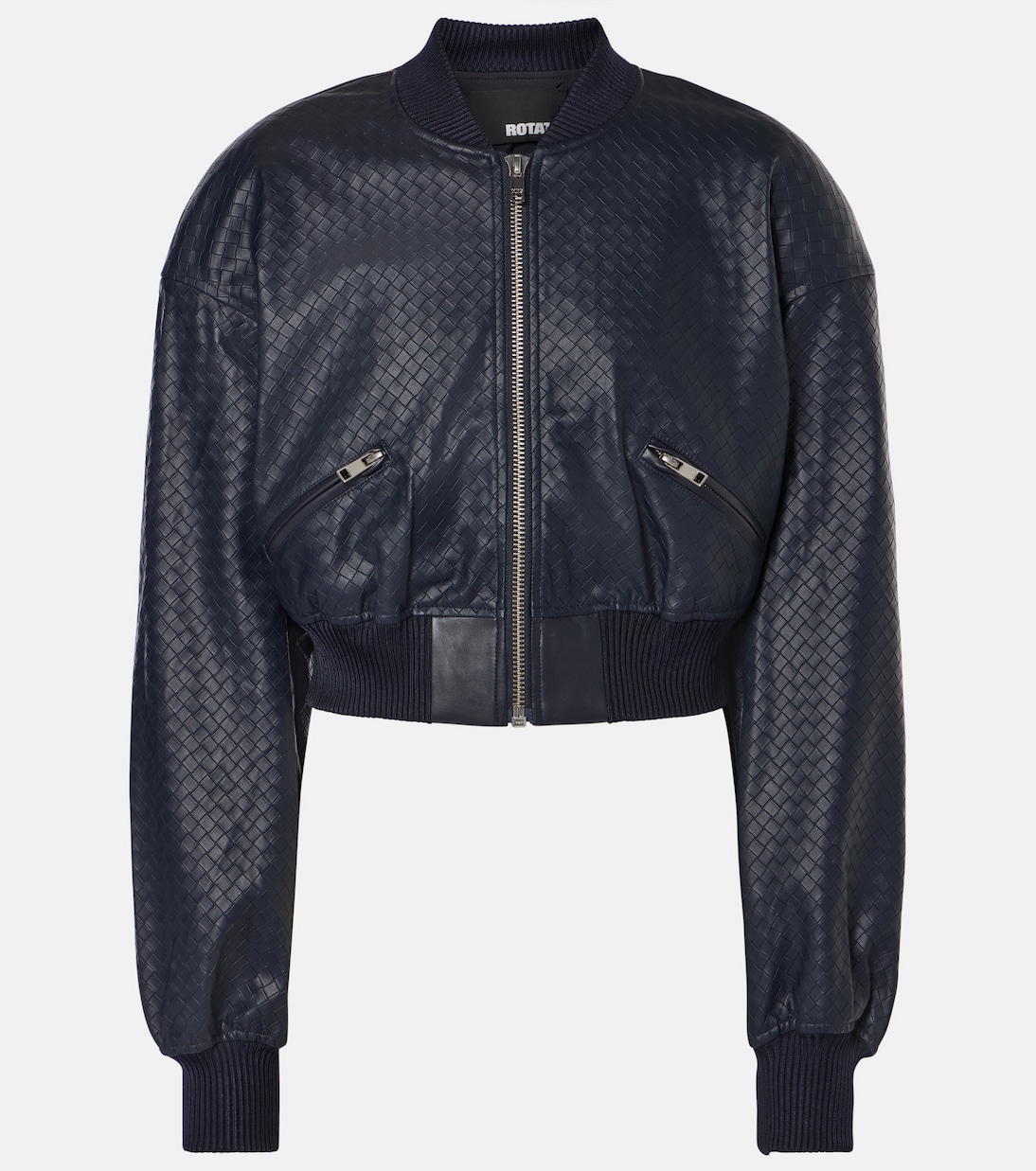 Bomberjacke aus Lederimitat | Rotate