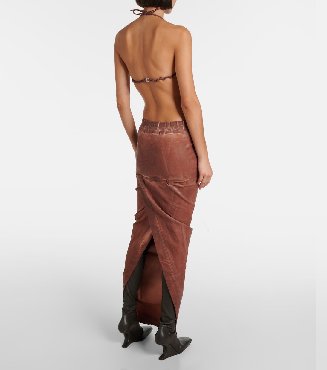 Gonna lunga di jeans | Rick Owens