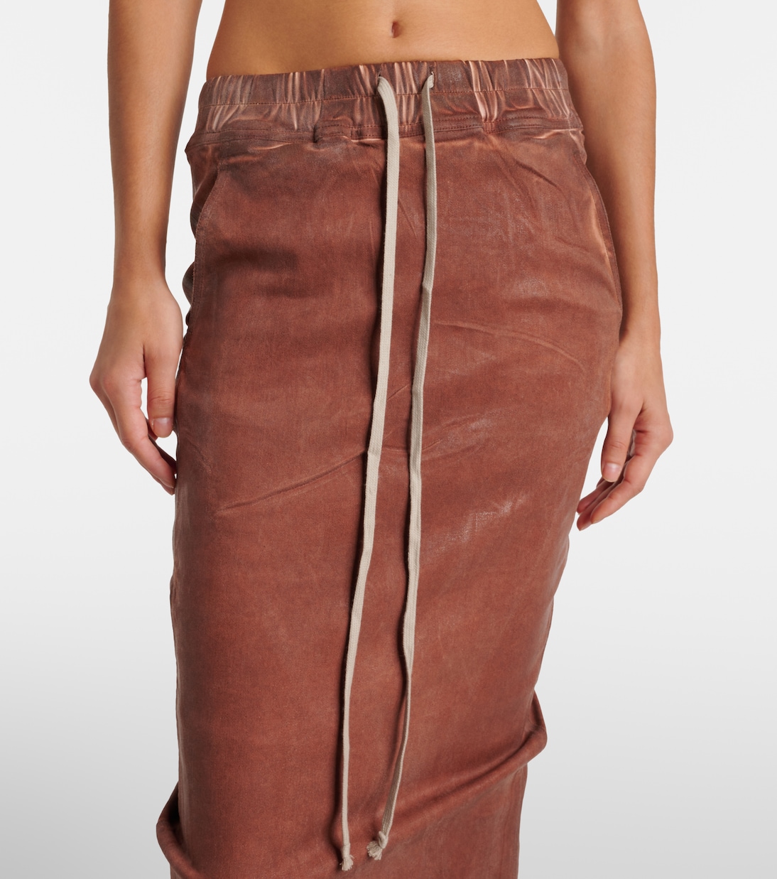 Gonna lunga di jeans | Rick Owens