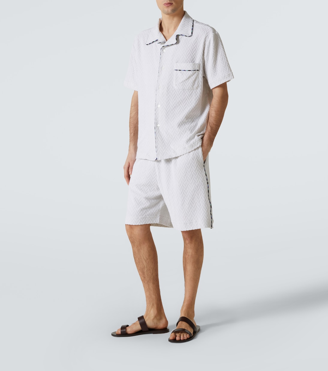 Camicia bowling in spugna a zig-zag | Missoni
