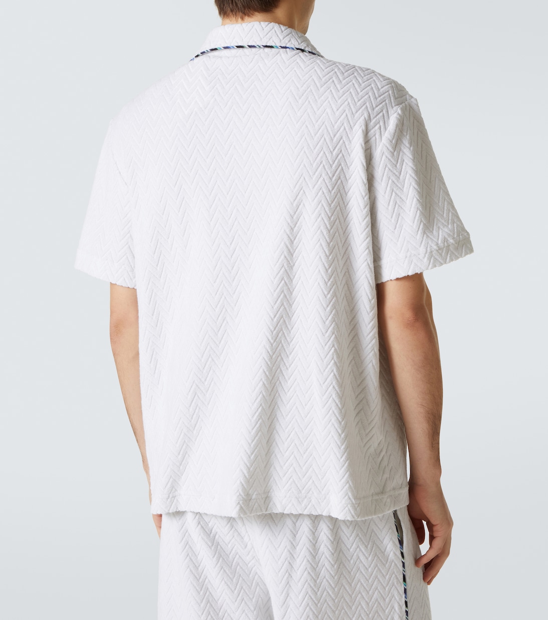 Camicia bowling in spugna a zig-zag | Missoni