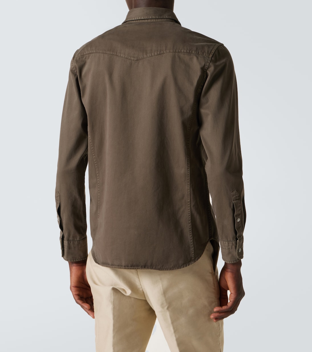 Camicia in twill di cotone | Tom Ford