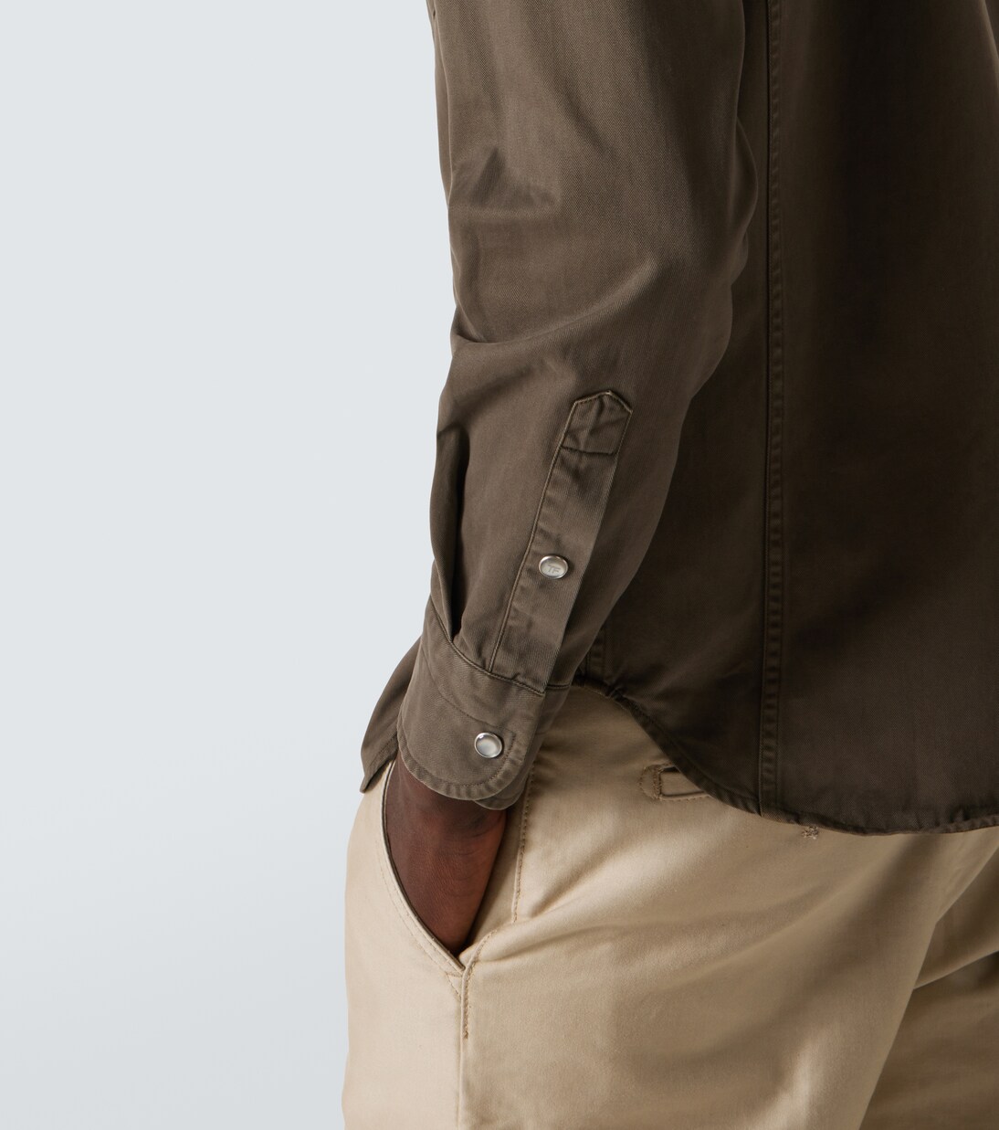Camicia in twill di cotone | Tom Ford