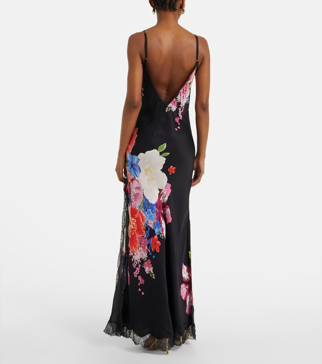 Abito sottoveste Lucia con stampa floreale | Poupette St Barth
