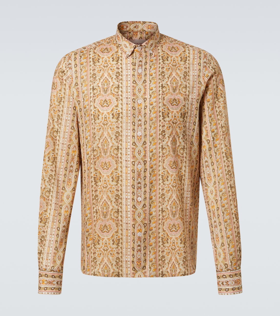 Camicia in cotone con stampa paisley | Valentino