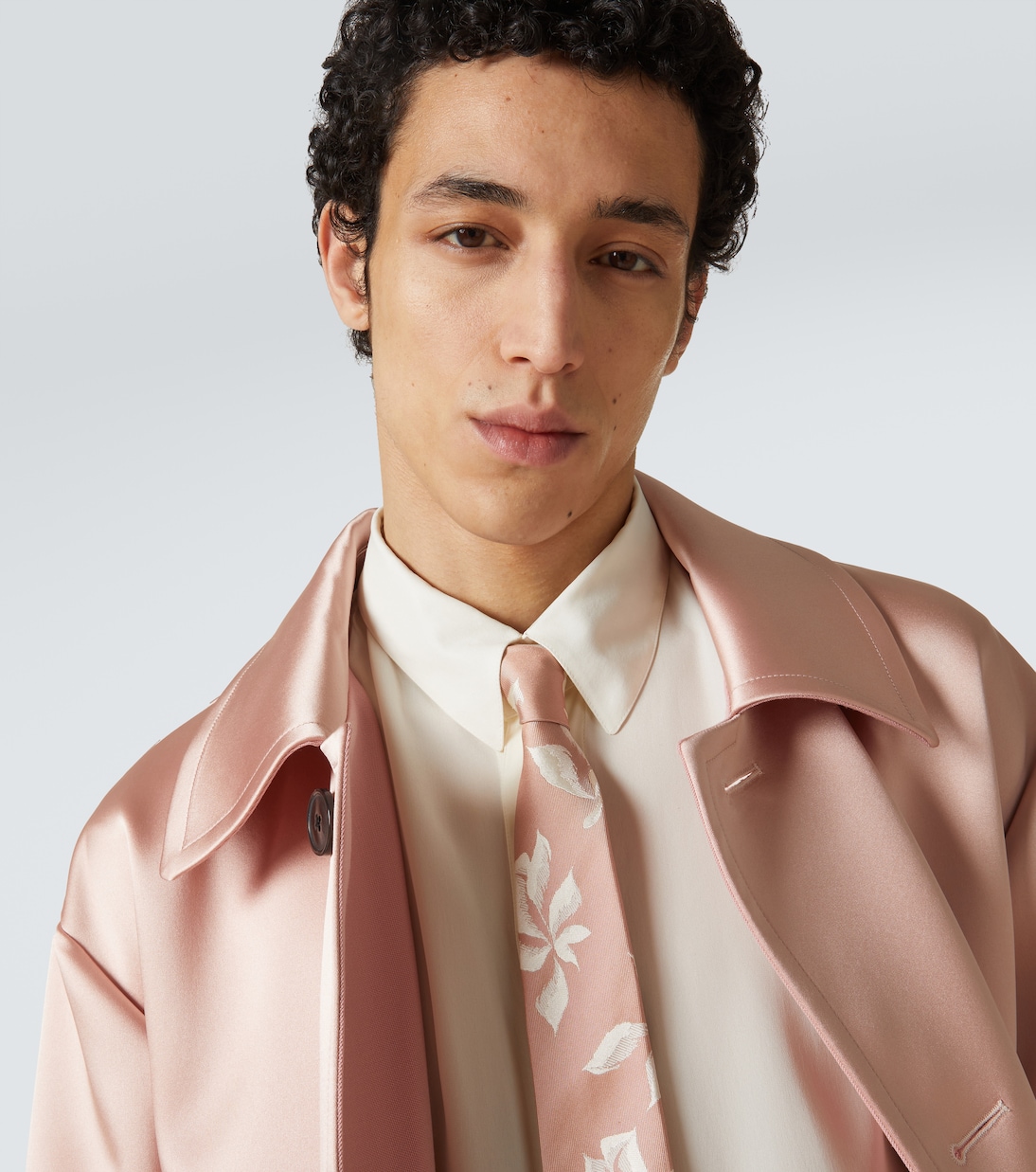 Cravatta in seta con stampa | Dries Van Noten