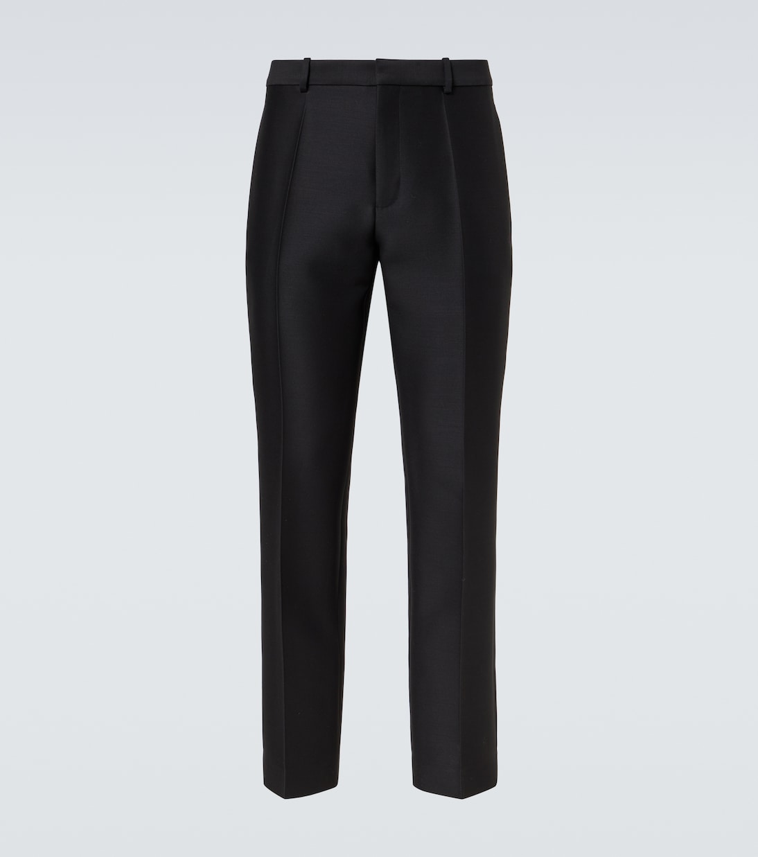 Pantaloni regular in lana e seta | Loewe