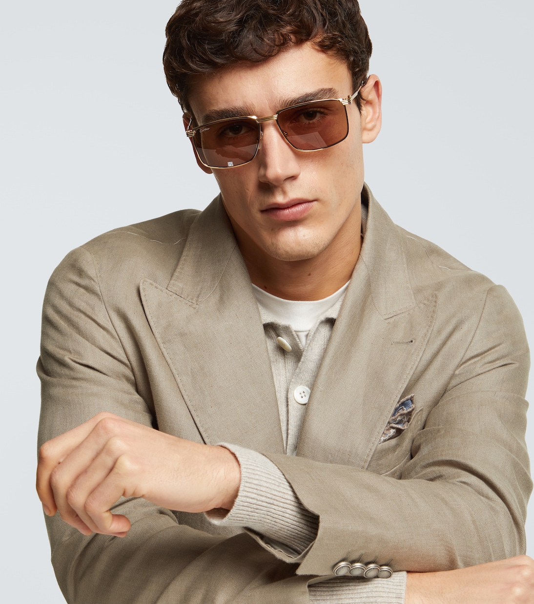 Rectangular sunglasses | Cartier Eyewear Collection