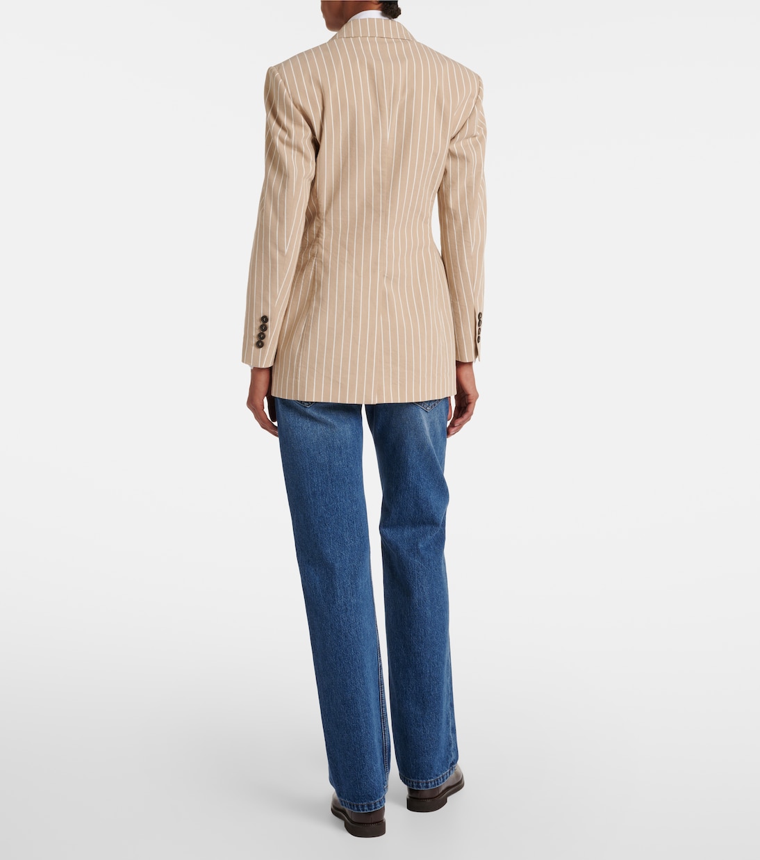 Blazer in cotone e seta | Brunello Cucinelli
